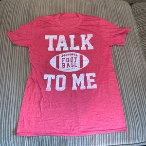 Barefoot Outfitters Talk Football to Me Tee